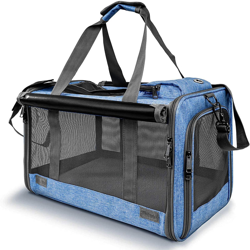 Pet Carrier for Large and Medium Cats, Soft-Sided Pet Carrier for Big Medium Cats and Puppy, Dog Carriers Cat Carriers,Pet Privacy Protection Travel Carrier