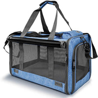 Pet Carrier for Large and Medium Cats, Soft-Sided Pet Carrier for Big Medium Cats and Puppy, Dog Carriers Cat Carriers,Pet Privacy Protection Travel Carrier