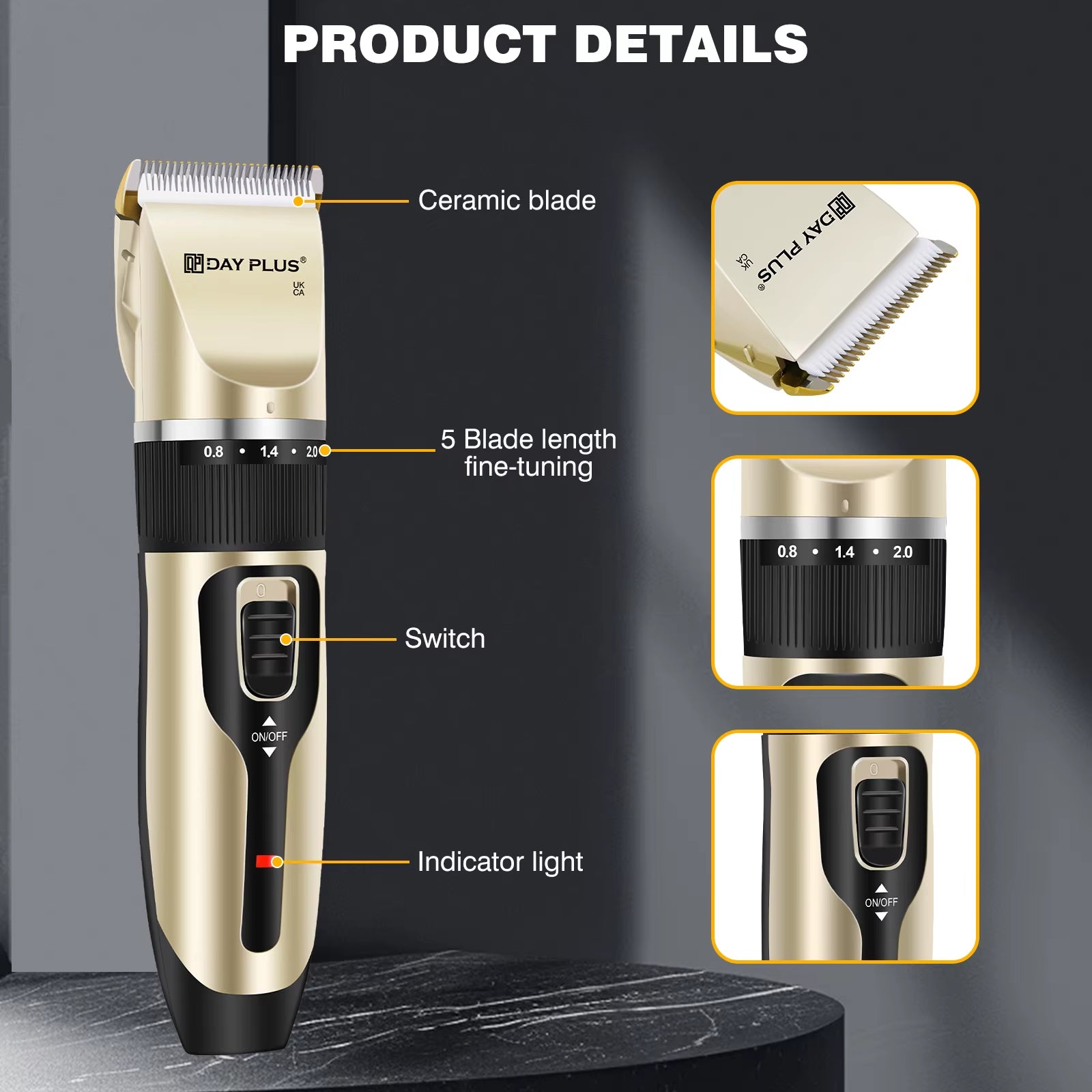 Pet Hair Trimmer Home Use Pet Hair Trimmer Professional Pet Hair Trimmer Groomers Safe Pet Hair Trimmer Electric Dog Clippers
